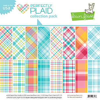 Miss Tiina for Lawn Fawn - Perfectly Plaid Collection Pack