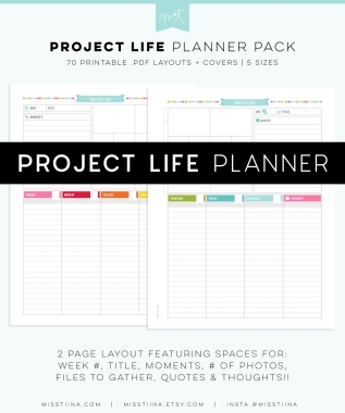 Project Life Layout Planner