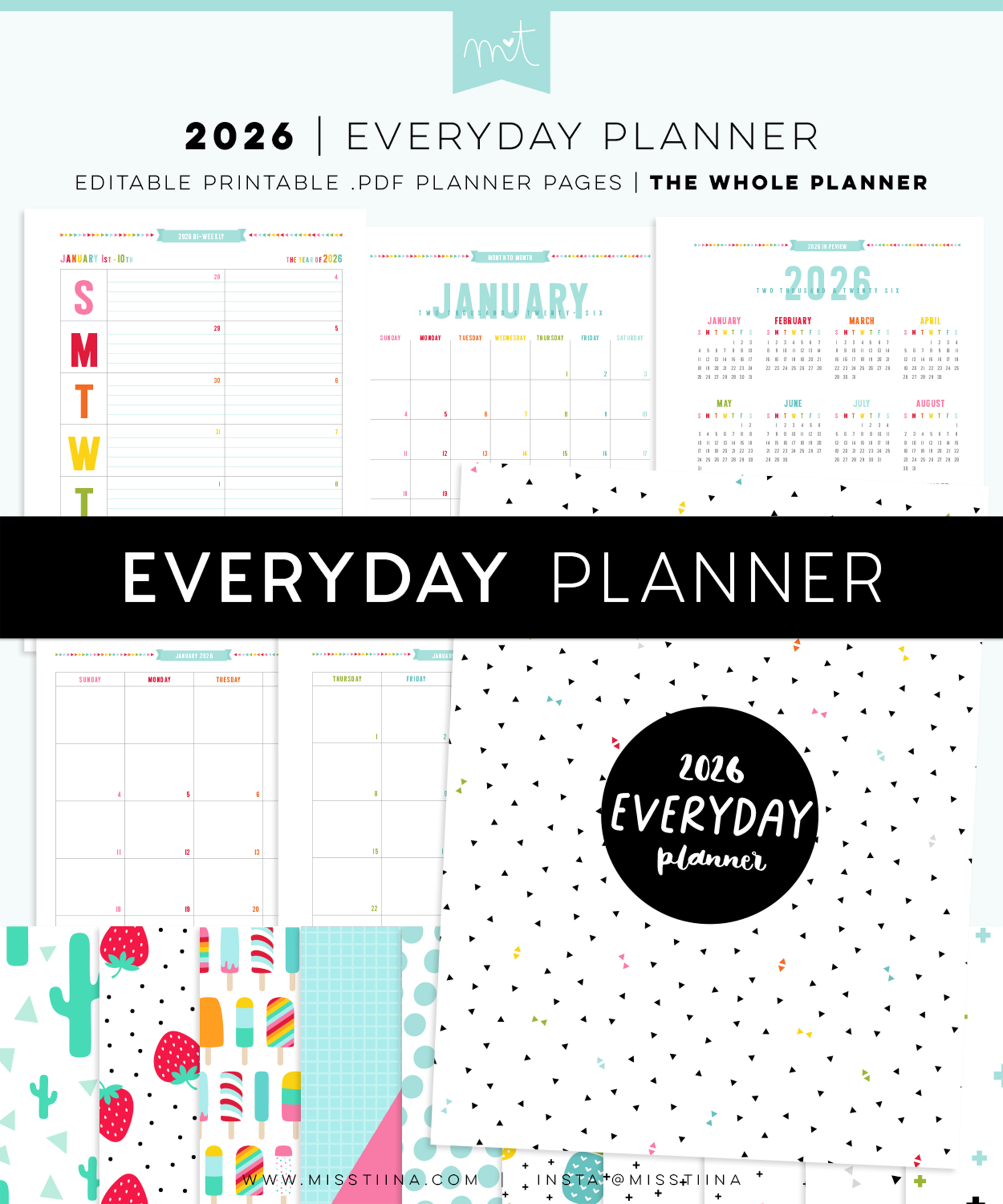 Click to shop! EVERYDAY PLANNER