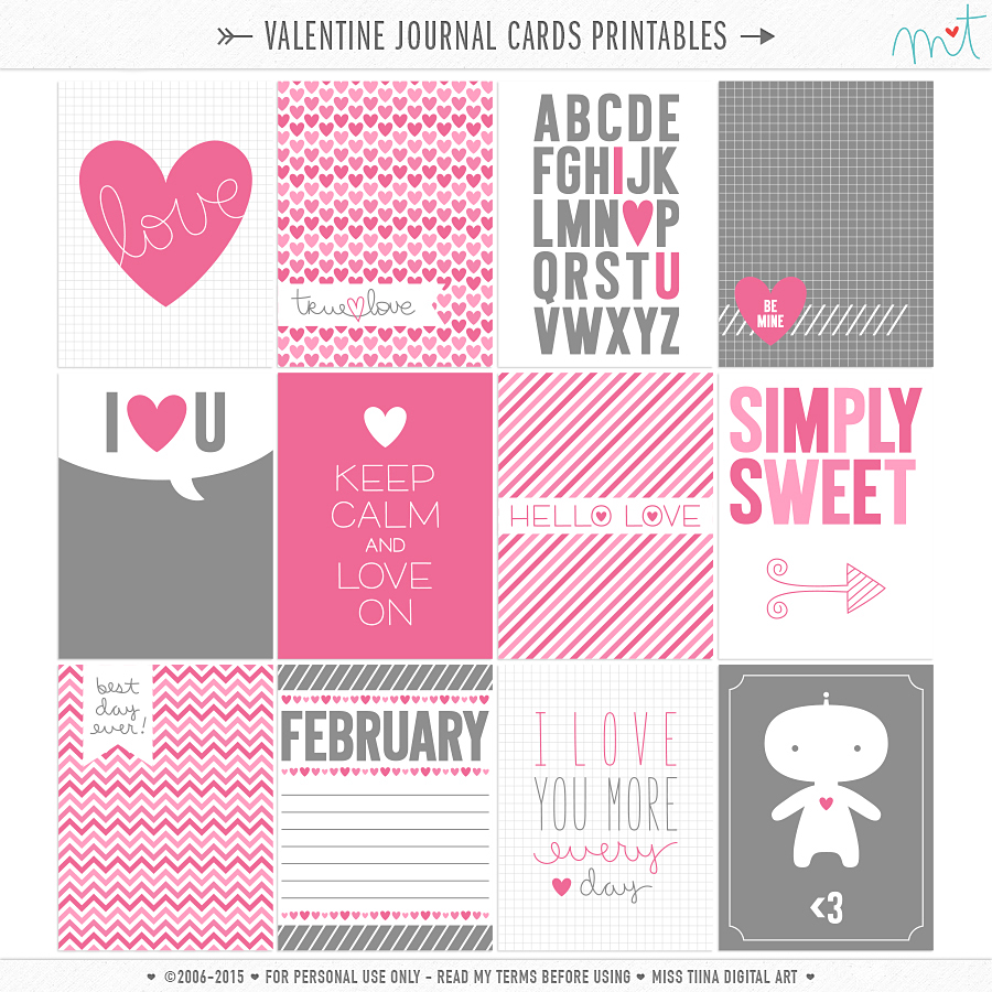 FREE Valentine’s Printables