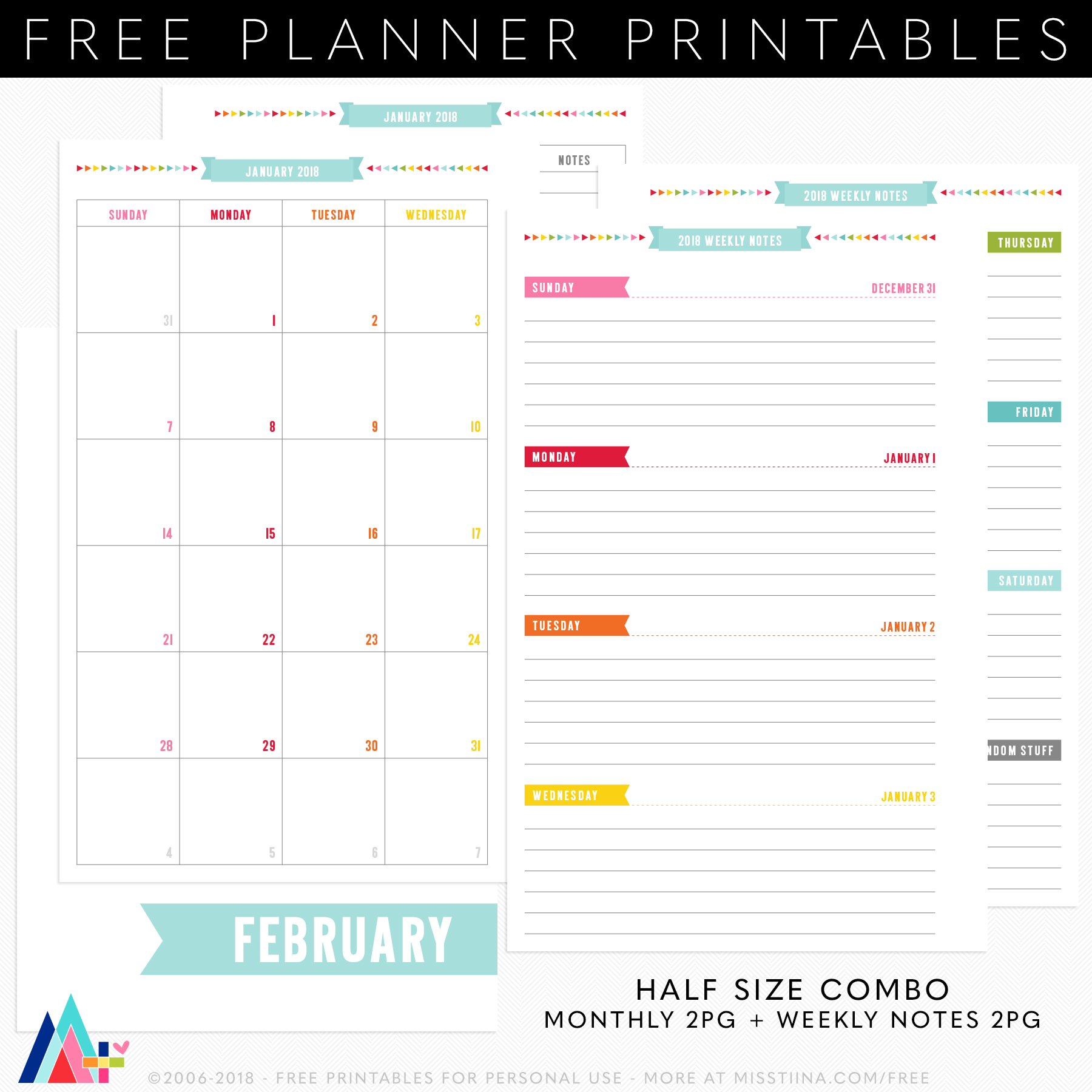printable monthly planner templates calendarplanner