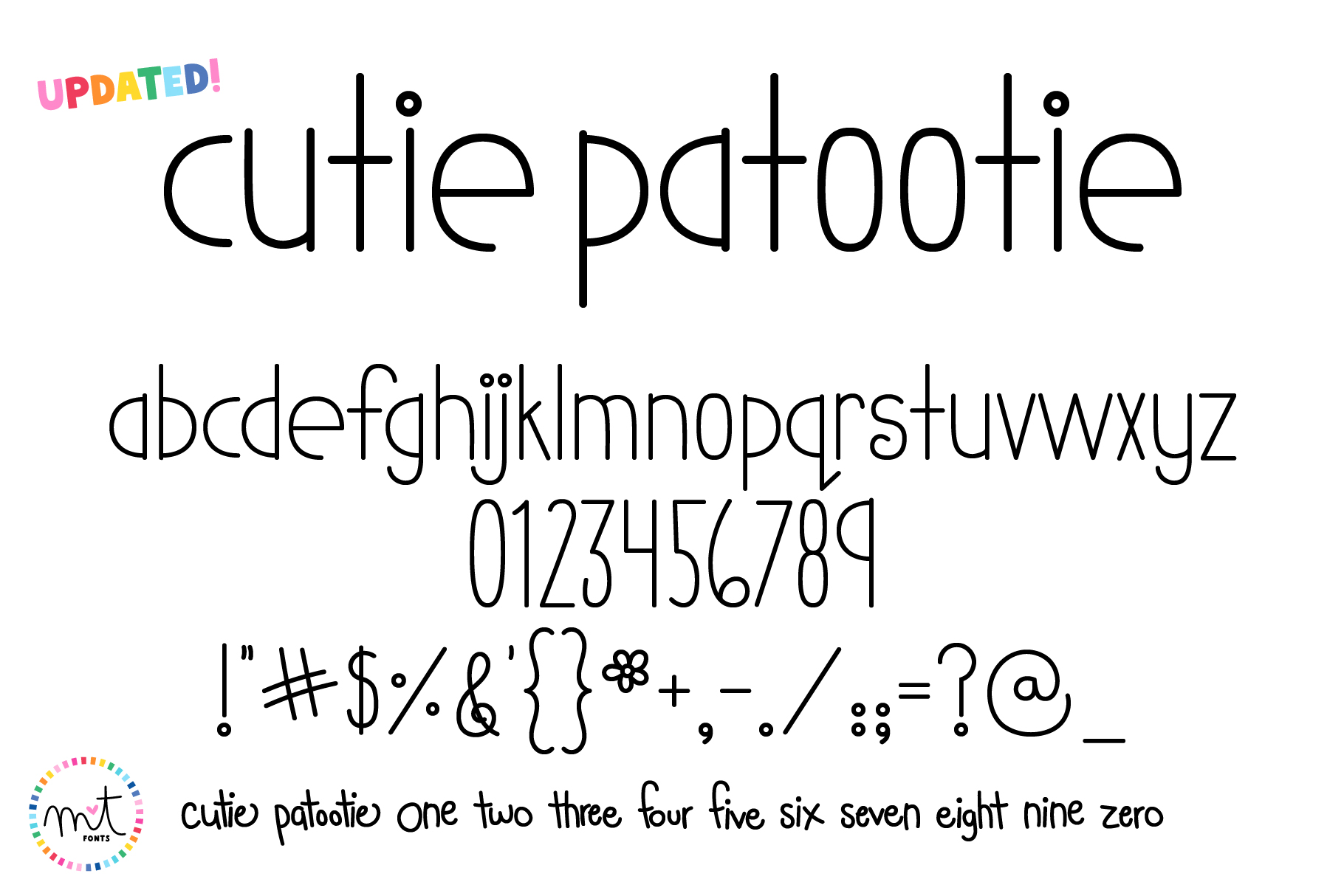 Cutie Patootie Font