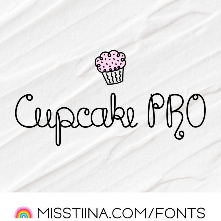 MTF Cupcake PRO Font