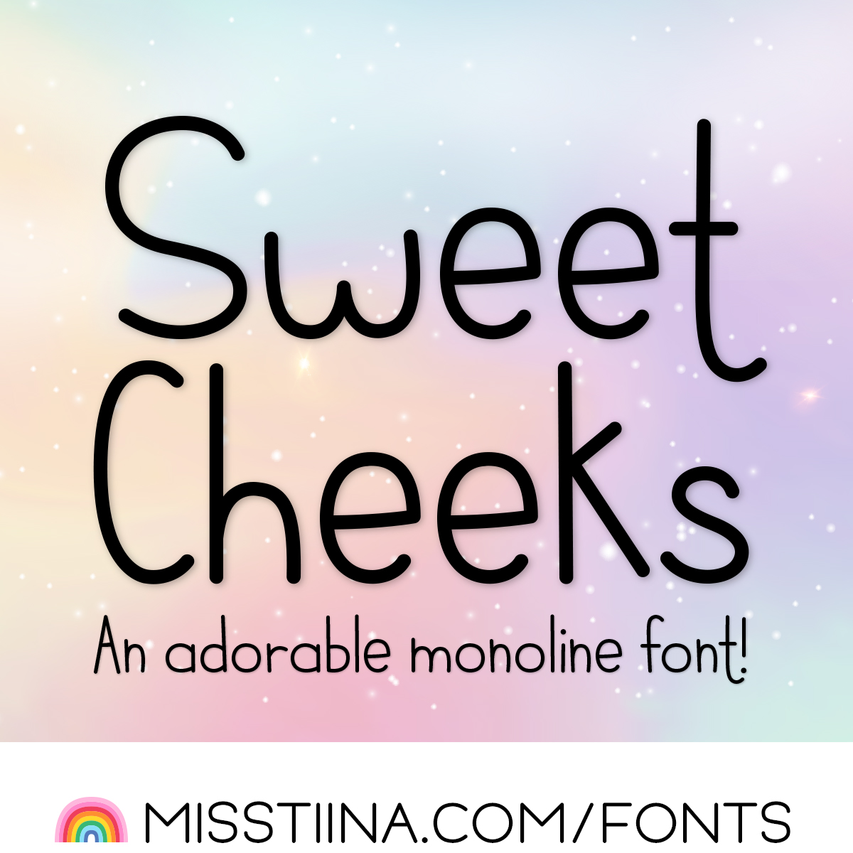 MTF Sweet Cheeks Monoline Font