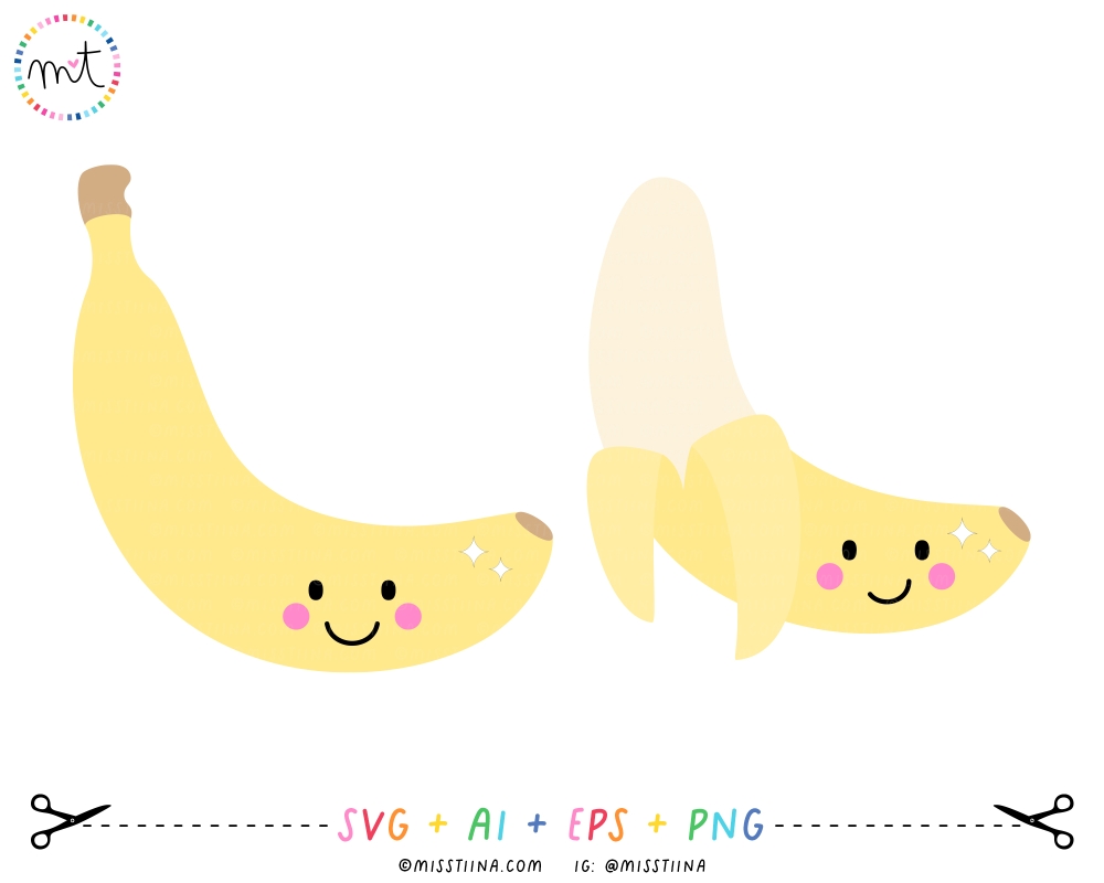 Cheeky Bananas SVG
