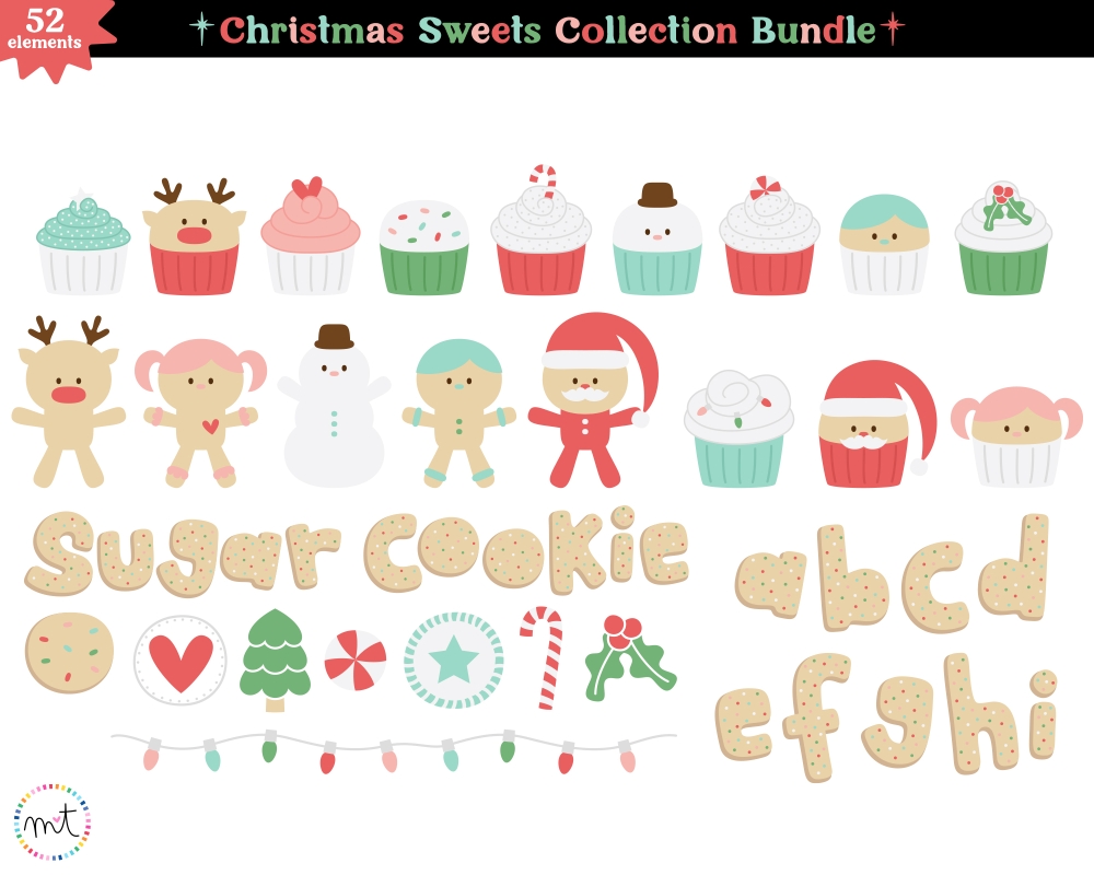 Bundle :: Christmas Sweets Collection SVG