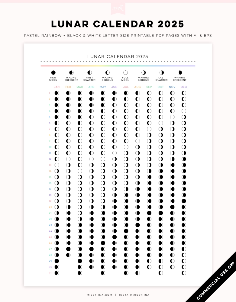 2025 Lunar Calendar