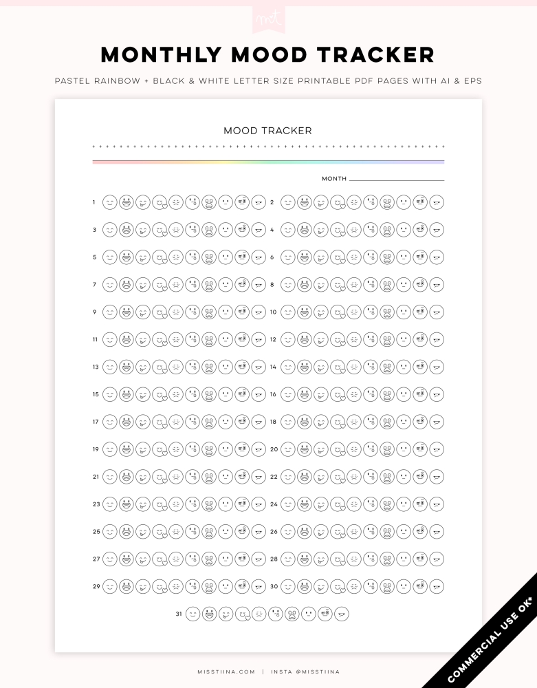 Monthly Mood Tracker
