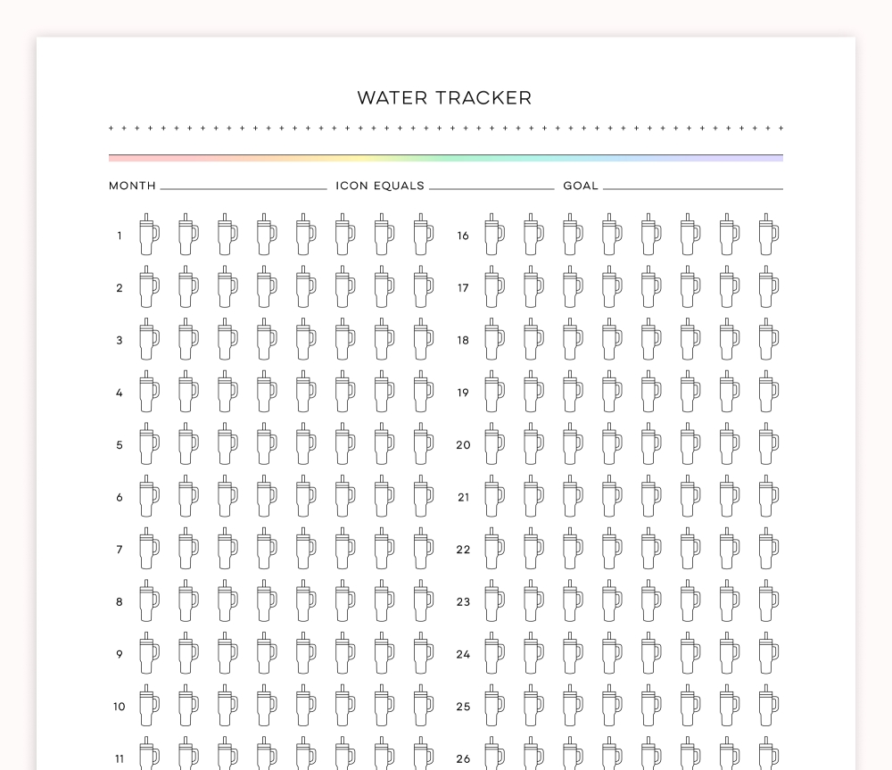 Stanley Water Tracker