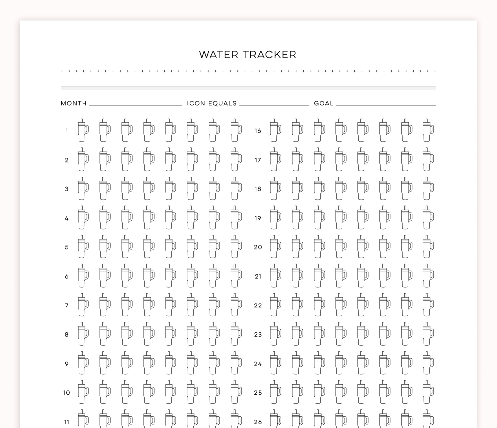 Stanley Water Tracker