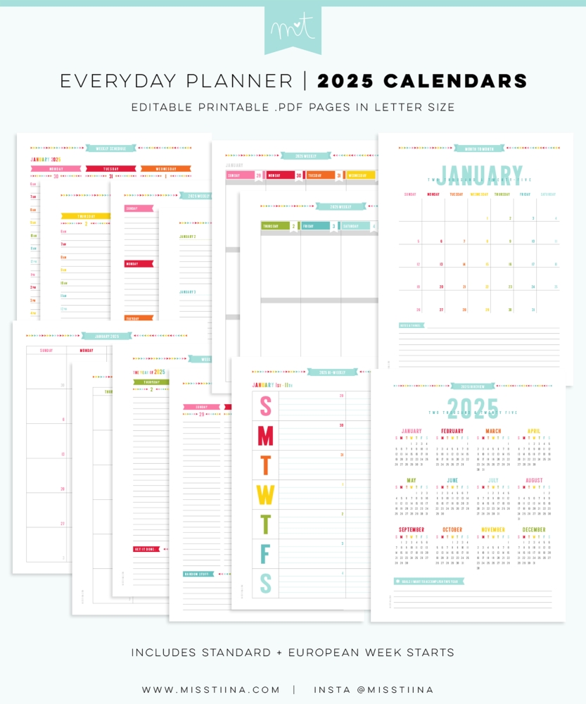 2025 Everyday Planner WHOLE