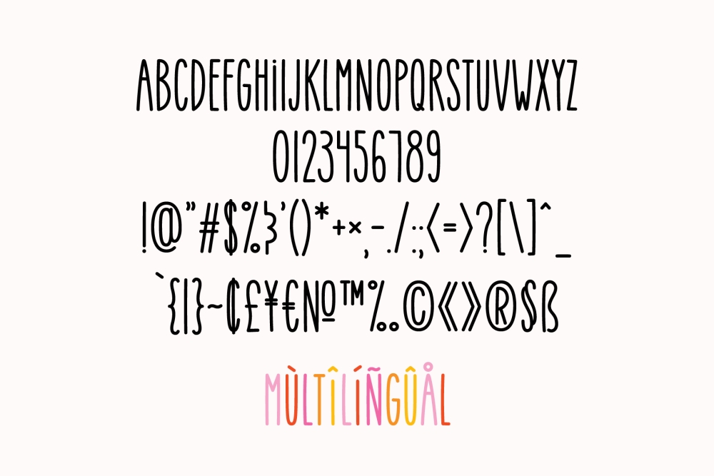 MTF Hello September Font Duo