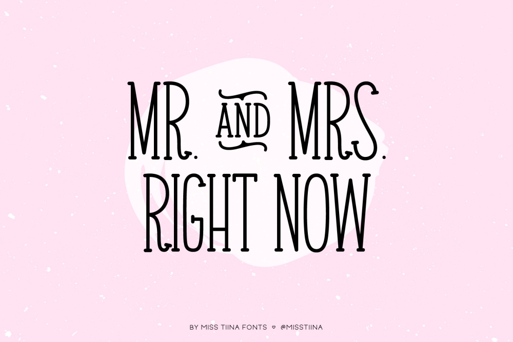 MTF Mr. & Mrs. Right Now