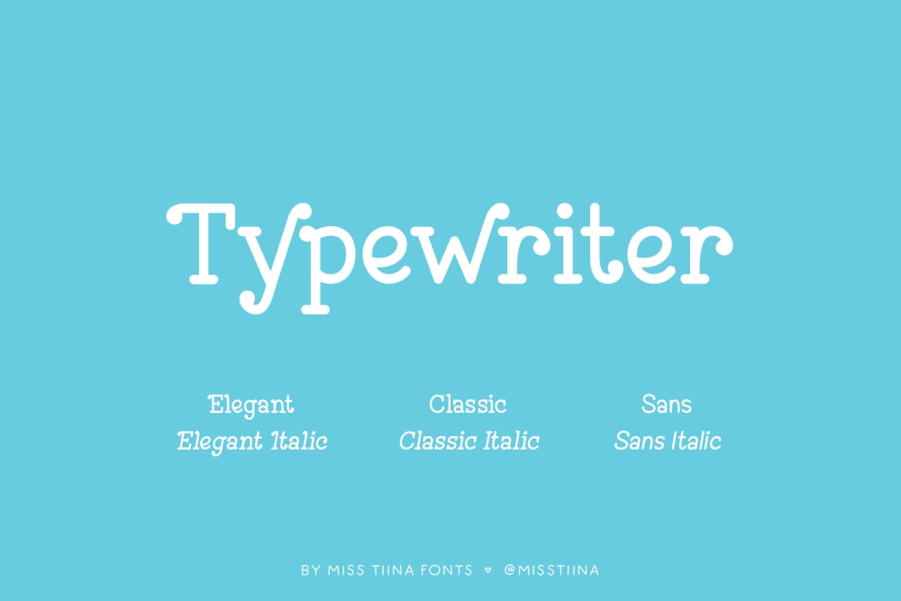MTF Typewriter
