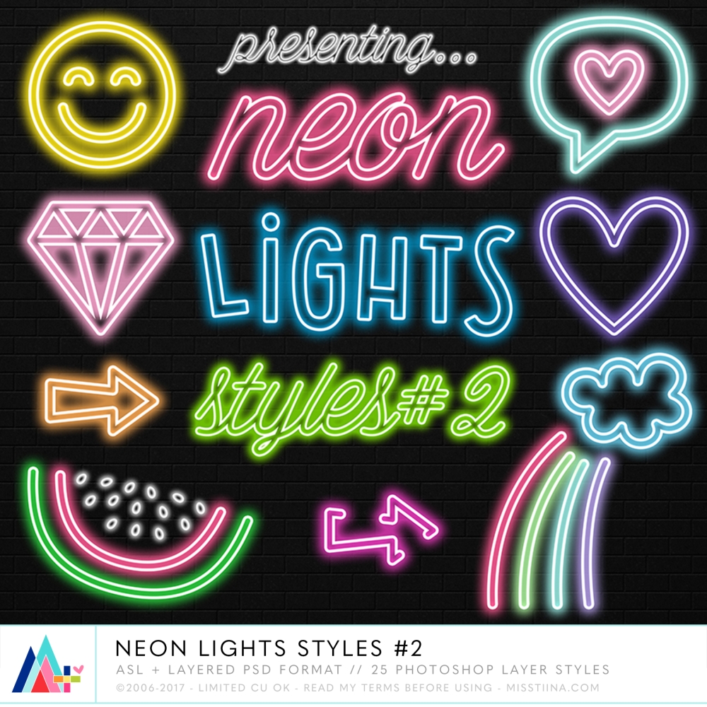 Neon Lights Styles #2 CU