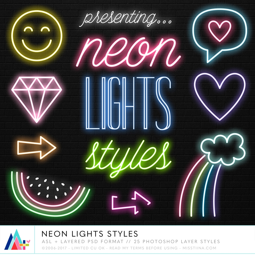 Neon Lights Styles CU