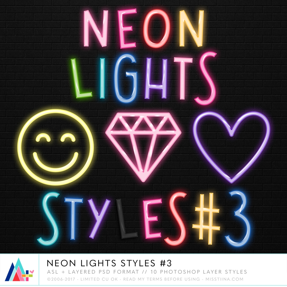 Neon Lights Styles #3 CU