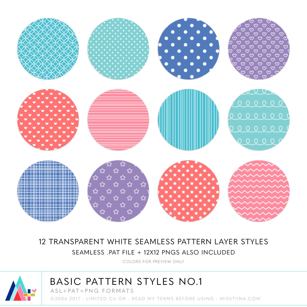 Basic Pattern Styles No.1 CU
