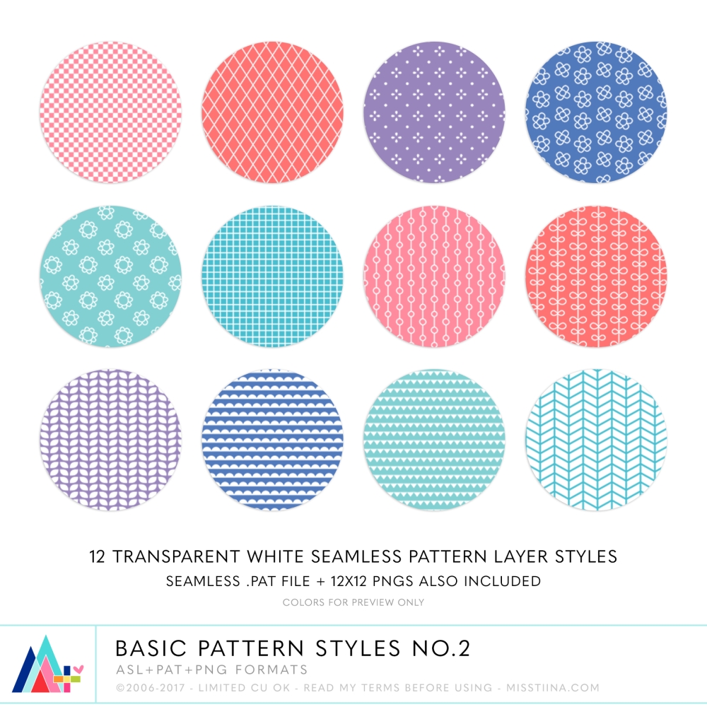 Basic Pattern Styles No.2 CU