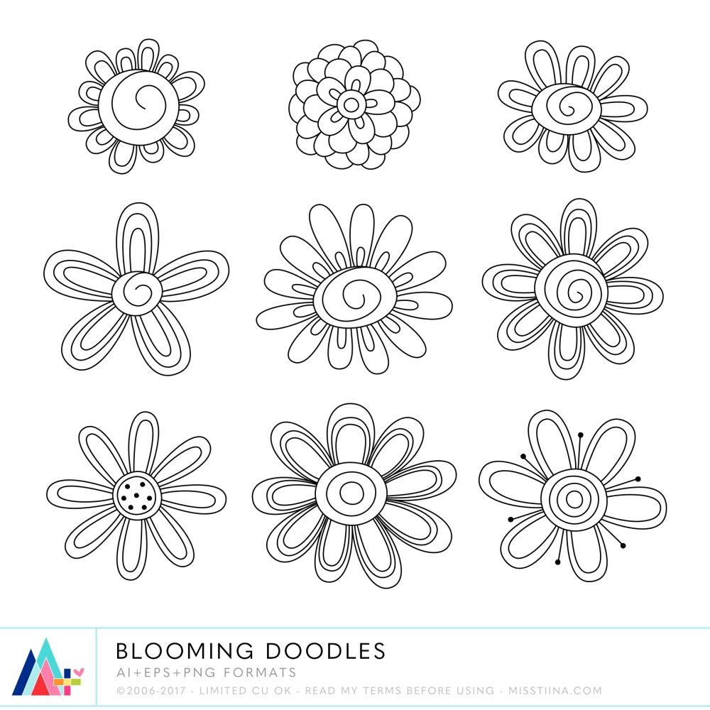 Blooming Doodles CU