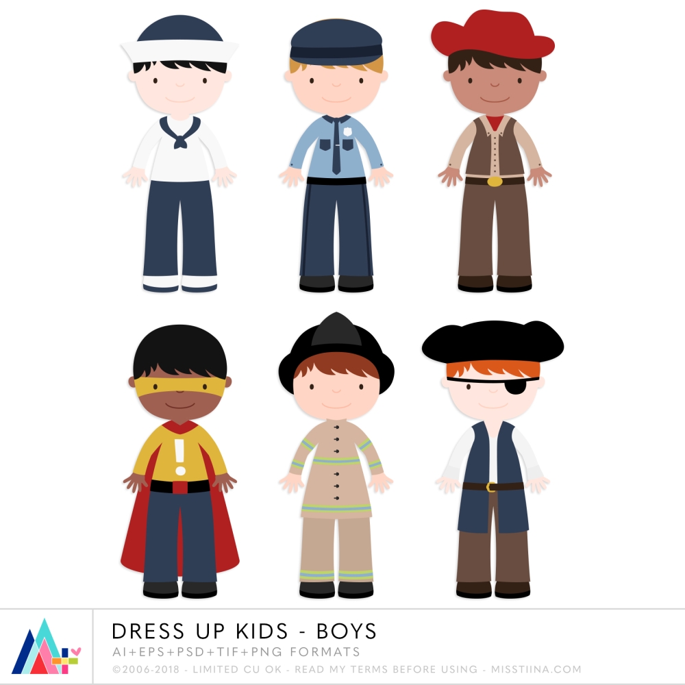 Dress Up Kids - Boys CU