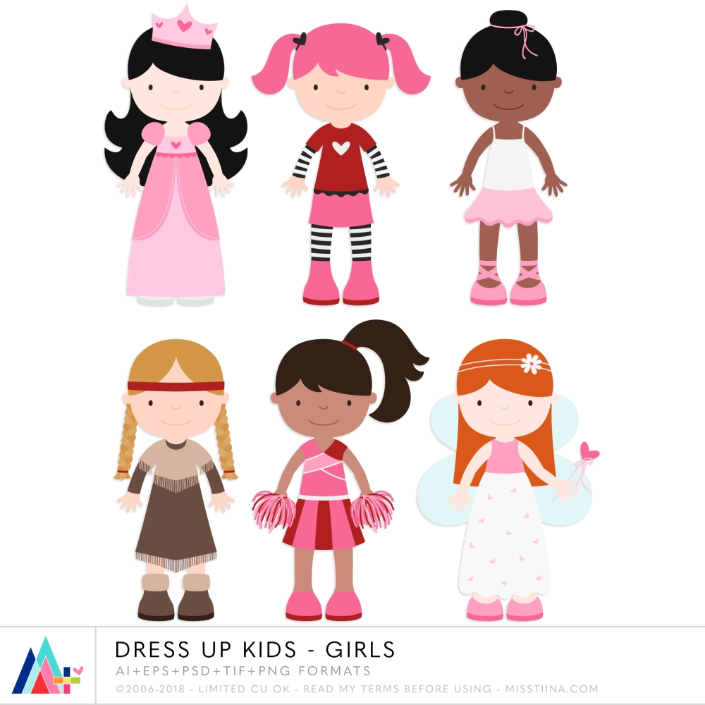 Dress Up Kids - Girls CU