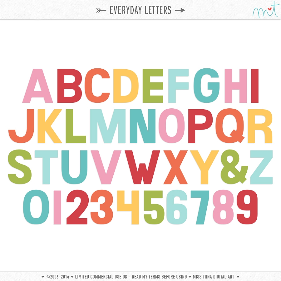Everyday Letters CU