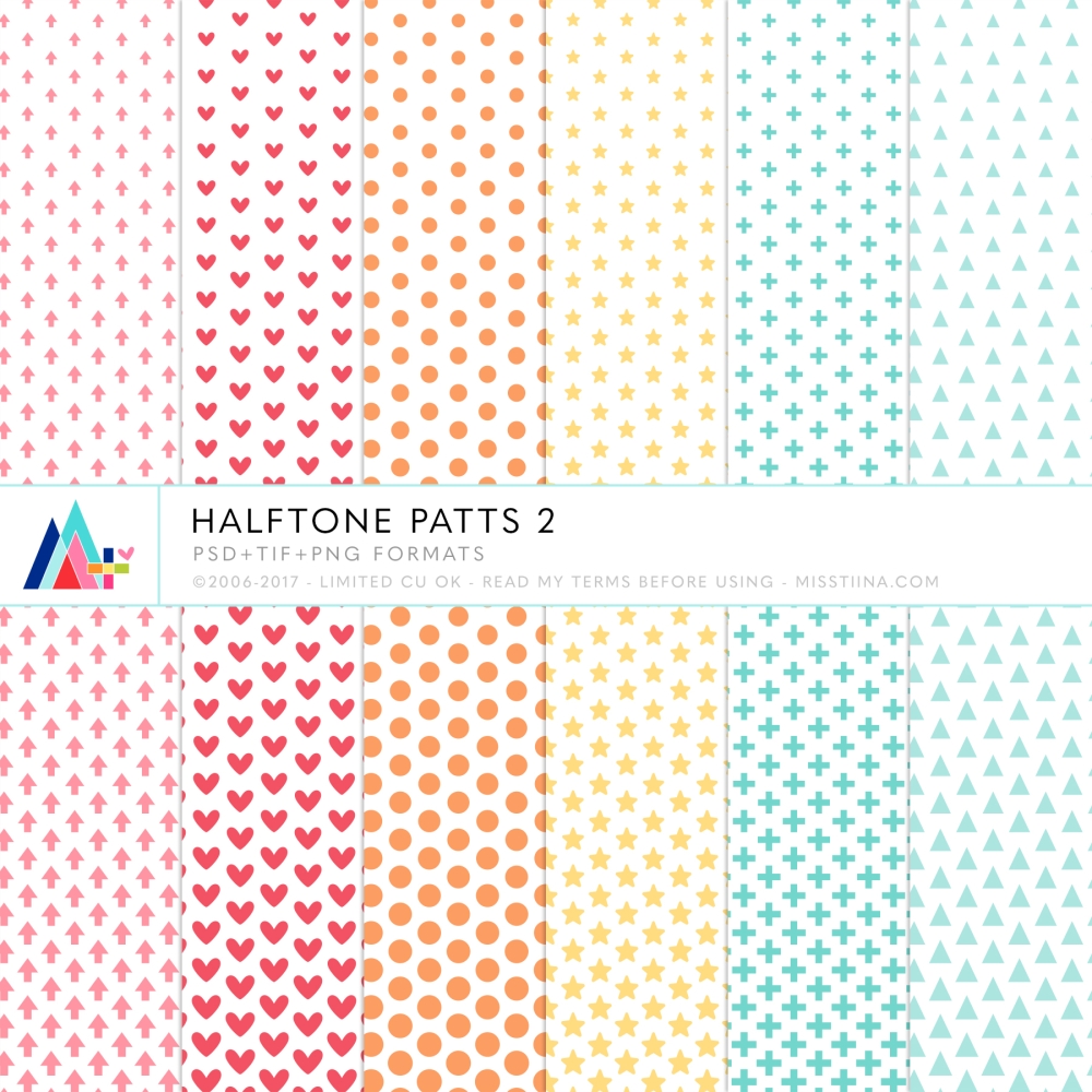 Halftone Patts 2 CU