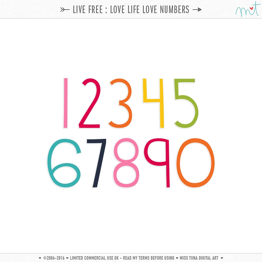 Live Free : Love Life Numbers CU