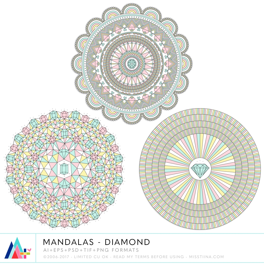 Mandalas - Diamond CU