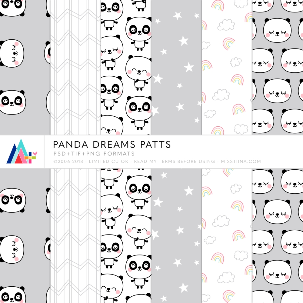 Panda Dreams Patts CU