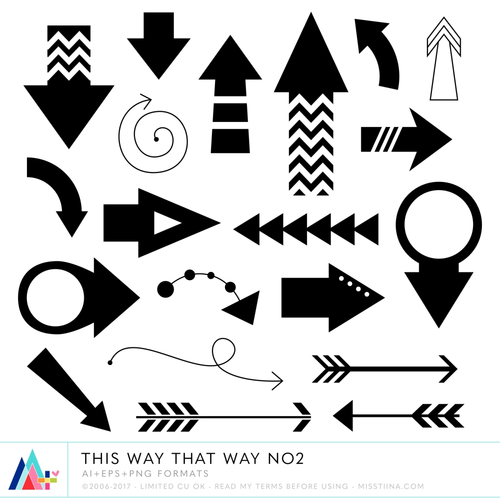 This Way That Way Arrows No2 CU