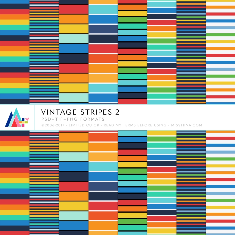Vintage Stripes 2 CU