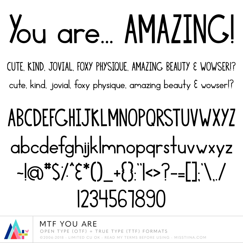 MTF You Are