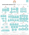 Bundle :: Envelopes 1-9 + Wraps SVG