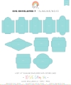 Envelopes 7 - Slimline SVG