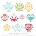 Damask Shapes CU