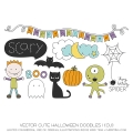 Cute Halloween Doodles 1 CU