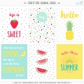 Fruity Fun Journal Cards CU