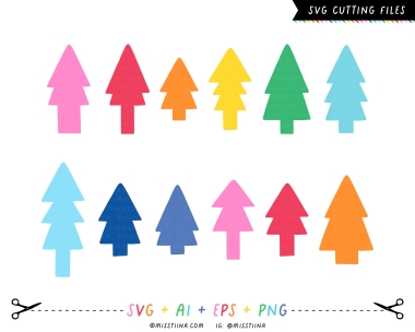 Little Trees SVG