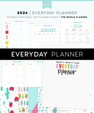 2024 Everyday Planner WHOLE