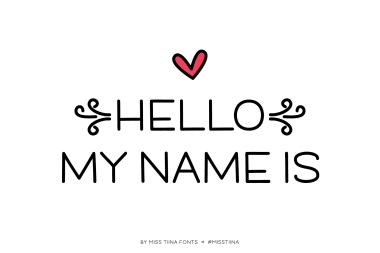MTF Hello My Name Is
