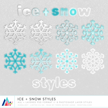 Ice + Snow Styles CU