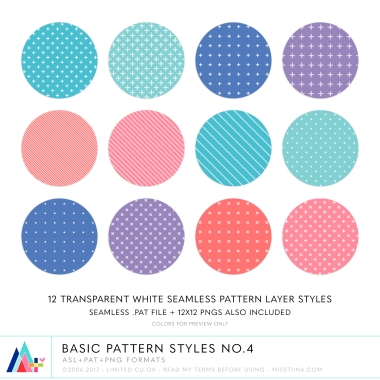 Basic Pattern Styles No.4 CU