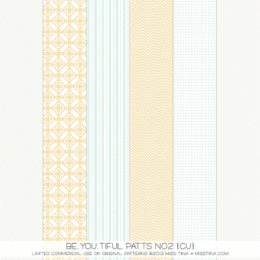 BE.YOU.TIFUL Patts No2 CU