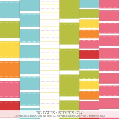 BIG Patts : Stripes CU