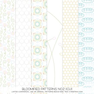Bloomified Patterns No2 CU