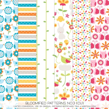 Bloomified Patterns No3 CU