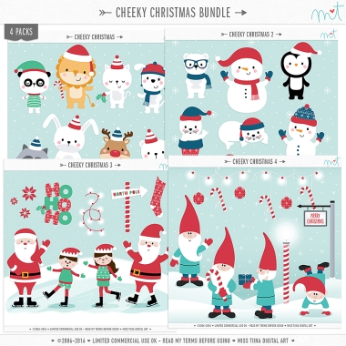 Cheeky Christmas Bundle CU