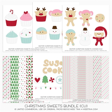 Christmas Sweets Bundle CU